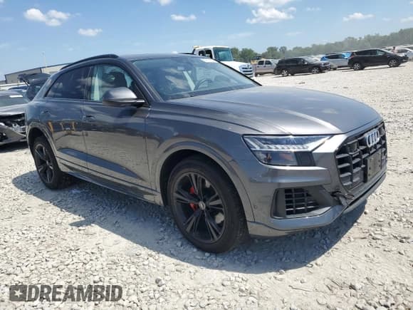 ✅ 2021 Audi Q8 Premium Plus • VIN: WA1BVAF10MD034366 • Лот: 59676554. Опубликован ранее на Copart с пробегом 50 640 миль. Бесплатный доступ к архиву аукционных продаж из США и подробный отчёт об истории автомобиля на DreamBid. Изображение 4.