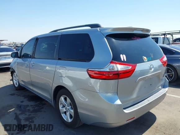 ✅ 2015 Toyota Sienna LE AAS • VIN: 5TDKK3DC4FS576186 • Lot: 42372839. Listed on IAAI with 101,593 mi. Free auction sales archive from the USA and detailed vehicle history report at DreamBid. Image 3.