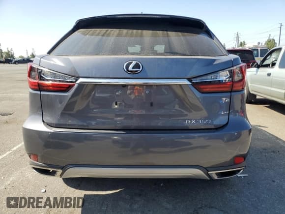 ✅ 2022 Lexus RX 350 • VIN: 2T2AZMDA5NC320167 • Lot: 66350895. Listed on Copart with 34,340 mi. Free auction sales archive from the USA and detailed vehicle history report at DreamBid. Image 6.