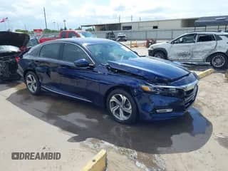 2018 Honda Accord EX-L с VIN 1HGCV2F58JA012780, выставлен на аукционе IAAI как лот 43258206 с пробегом 91 435 миль миль и . История ставок и продаж доступна на DreamBid. Изображение 1.
