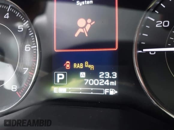 ✅ 2018 Subaru Impreza Limited • VIN: 4S3GTAU64J3752813 • Lot: 42986673. Listed on IAAI with 70,024 mi. Free auction sales archive from the USA and detailed vehicle history report at DreamBid. Image 7.