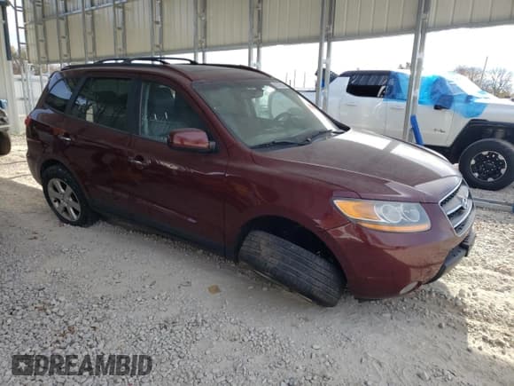 ✅ 2008 Hyundai Santa Fe SE • VIN: 5NMSH13E38H193352 • Lot: 82376634. Listed on Copart with 119,073 mi. Free auction sales archive from the USA and detailed vehicle history report at DreamBid. Image 4.