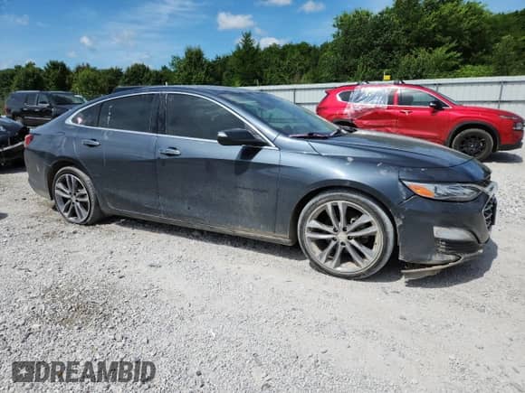 2019 Chevrolet Malibu Premier with VIN 1G1ZE5SX5KF209436, listed as a Copart auction lot 60334005 with 153,692 mi miles and Salvage title. Bid and sale history available at DreamBid. Image 4.
