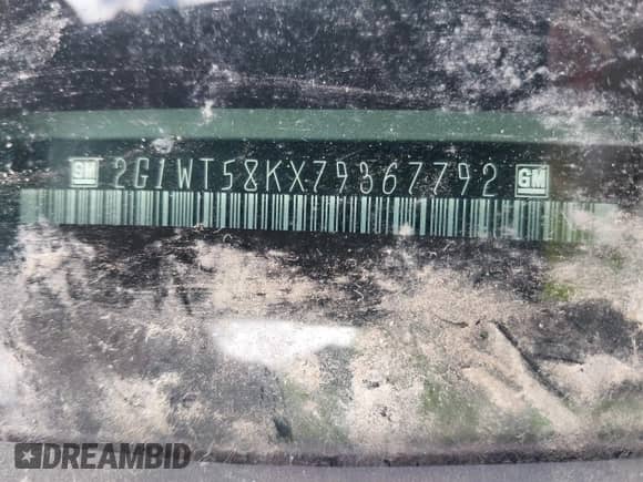 2007 Chevrolet Impala LT z VIN 2G1WT58KX79367792, wystawiony jako IAAI lot #43602663 z przebiegiem 212 534 mil mil oraz . Historia ofert i sprzedaży dostępna na DreamBid. Obrazek 9.