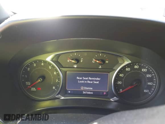 2024 Chevrolet Equinox RS with VIN 3GNAXMEG9RS104688, listed as a IAAI auction lot 43479316 with 36,166 mi miles and . Bid and sale history available at DreamBid. Image 7.