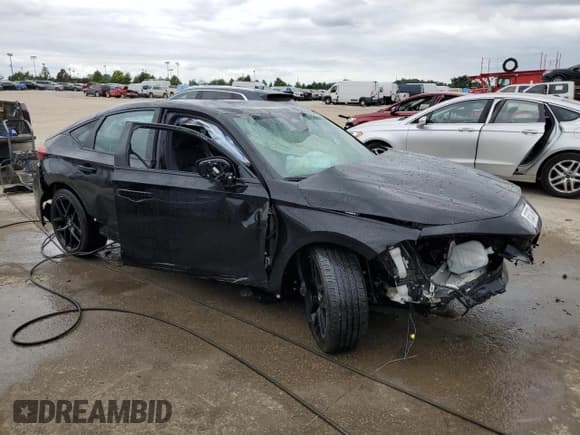 ✅ 2024 Honda Civic Sport • VIN: 19XFL2H82RE004014 • Lot: 66537794. Listed on Copart with Not provided. Free auction sales archive from the USA and detailed vehicle history report at DreamBid. Image 4.