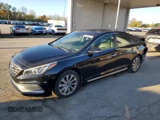 ✅ 2017 Hyundai Sonata Sport • VIN: 5NPE34AF9HH588020 • Лот: 82648415. Опубликован ранее на Copart с пробегом 133 928 миль. Бесплатный доступ к архиву аукционных продаж из США и подробный отчёт об истории автомобиля на DreamBid. Изображение 1.