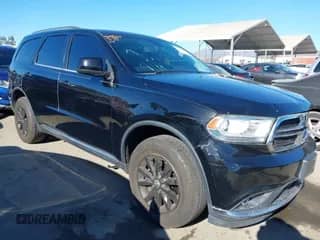 2018 Dodge Durango SXT with VIN 1C4RDJAG5JC445427, listed as a IAAI auction lot 43165006 with 99,376 mi miles and . Bid and sale history available at DreamBid. Image 1.