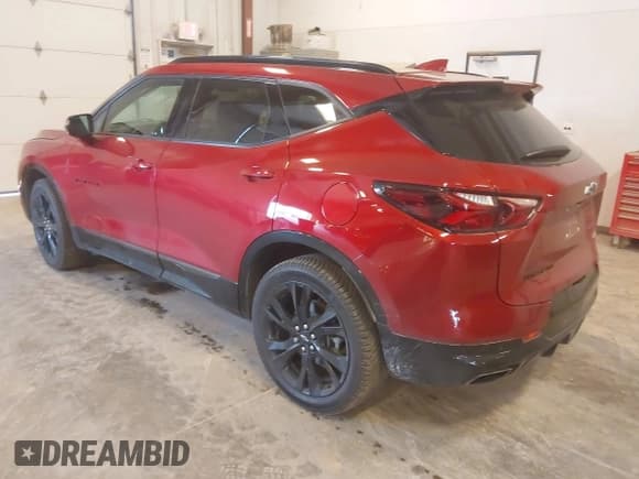 ✅ 2021 Chevrolet Blazer RS • VIN: 3GNKBKRS9MS532114 • Lot: 42517220. Wystawiony na IAAI z przebiegiem 59 574 mil. Bezpłatny archiwum sprzedaży aukcyjnych z USA i szczegółowy raport historii pojazdu na DreamBid. Zdjęcie 3.