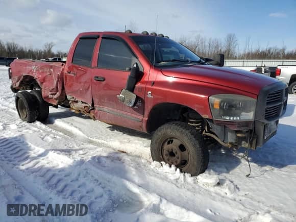 2006 Dodge 3500 SLT z VIN 3D7MX48C46G285623, wystawiony jako Copart lot #44562125 z przebiegiem 357 643 mil mil oraz Szkoda całkowita • Salvage title. Historia ofert i sprzedaży dostępna na DreamBid. Obrazek 4.