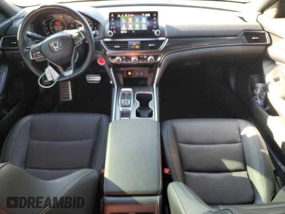 ✅ 2022 Honda Accord Sport • VIN: 1HGCV2F38NA007695 • Лот: 85591595. Опубликован ранее на Copart с пробегом 57 201 миль. Бесплатный доступ к архиву аукционных продаж из США и подробный отчёт об истории автомобиля на DreamBid. Изображение 8.