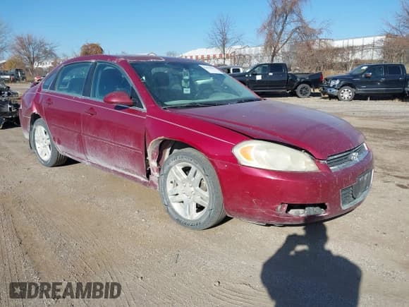 ✅ 2006 Chevrolet Impala LT 3.9L • VIN: 2G1WC581169109571 • Лот: 43694894. Опубликован ранее на IAAI с пробегом 277 876 миль. Бесплатный доступ к архиву аукционных продаж из США и подробный отчёт об истории автомобиля на DreamBid. Изображение 1.