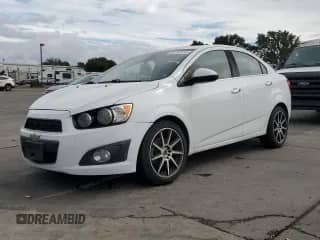 2016 Chevrolet Sonic LTZ with VIN 1G1JE5SB9G4153716, listed as a Copart auction lot 82182935 with Not provided miles and Salvage title. Bid and sale history available at DreamBid. Image 1.