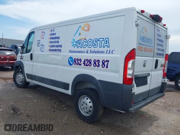 ✅ 2014 Ram ProMaster Cargo • VIN: 3C6TRVAG1EE128975 • Lot: 42699092. Listed on IAAI with 180,113 mi. Free auction sales archive from the USA and detailed vehicle history report at DreamBid. Image 3.