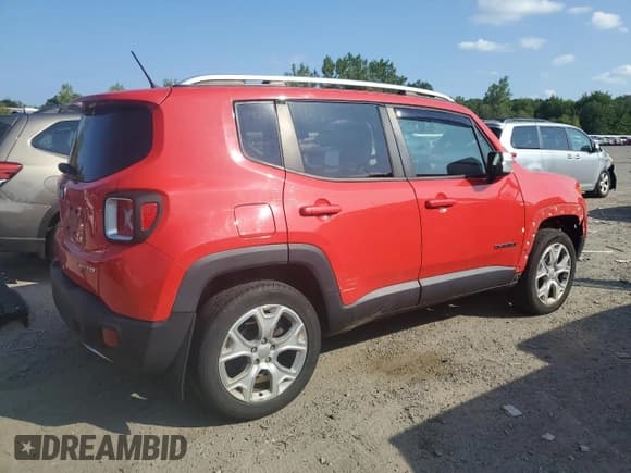 ✅ 2016 Jeep Renegade Limited • VIN: ZACCJBDT9GPD04801 • Лот: 69111125. Опубликован ранее на Copart с пробегом 100 123 миль. Бесплатный доступ к архиву аукционных продаж из США и подробный отчёт об истории автомобиля на DreamBid. Изображение 3.