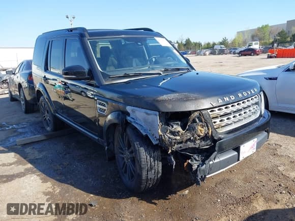 ✅ 2014 Land Rover LR4 Lux • VIN: SALAK2V63EA707871 • Lot: 41924496. Listed on IAAI with 107,347 mi. Free auction sales archive from the USA and detailed vehicle history report at DreamBid. Image 1.