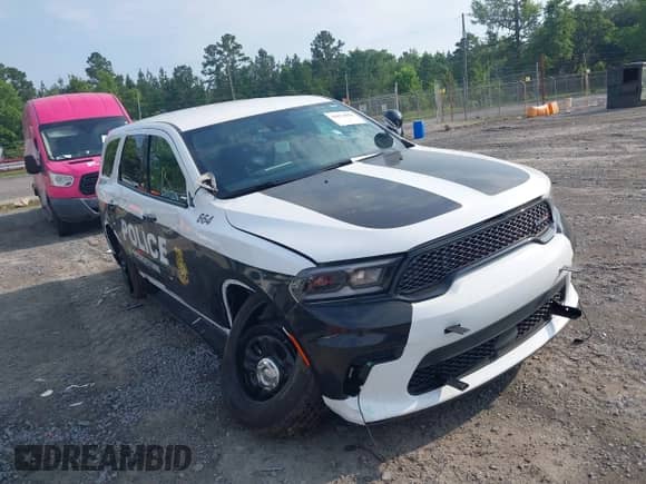 2024 Dodge Durango Pursuit with VIN 1C4SDJFT2RC213662, listed as a IAAI auction lot 42074058 with 1,238 mi miles and . Bid and sale history available at DreamBid. Image 1.