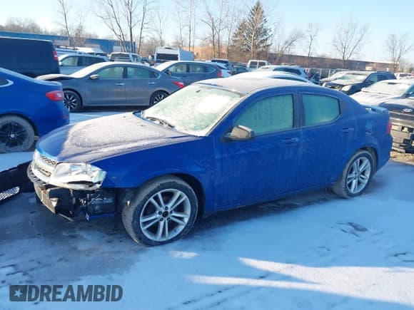 ✅ 2012 Dodge Avenger SE V6 • VIN: 1C3CDZAG8CN314234 • Лот: 41532493. Опубликован ранее на IAAI с пробегом 165 546 миль. Бесплатный доступ к архиву аукционных продаж из США и подробный отчёт об истории автомобиля на DreamBid. Изображение 2.