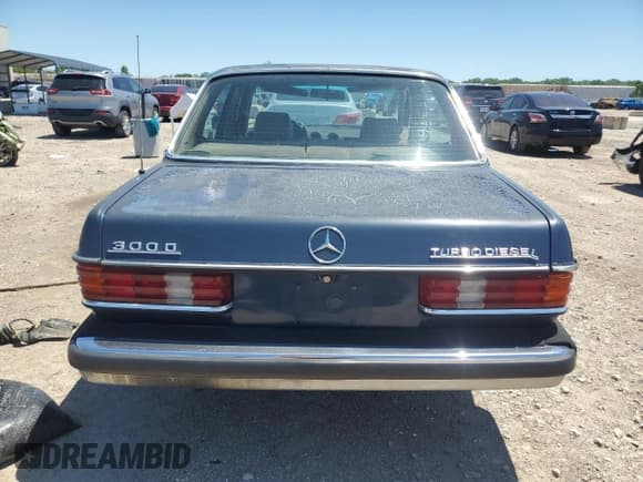 ✅ 1985 Mercedes-Benz 300 • VIN: WDBAB33C1FA208525 • Lot: 57603425. Listed on Copart with 206,456 mi. Free auction sales archive from the USA and detailed vehicle history report at DreamBid. Image 6.
