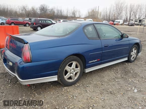 ✅ 2004 Chevrolet Monte Carlo SS Supercharged • VIN: 2G1WZ121349232835 • Lot: 43708398. Listed on IAAI with 290,757 mi. Free auction sales archive from the USA and detailed vehicle history report at DreamBid. Image 4.