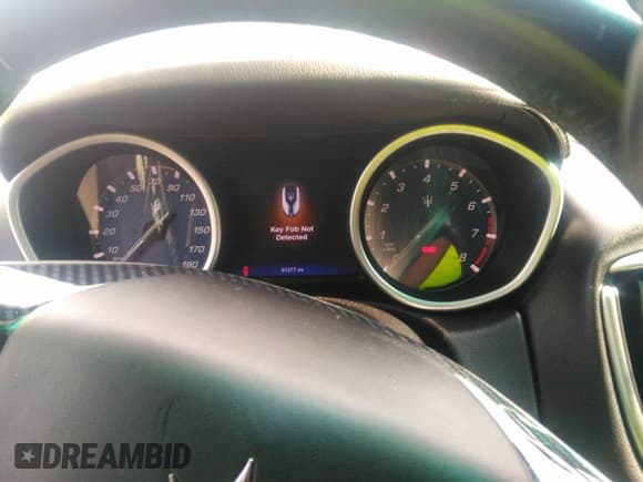 ✅ 2016 Maserati Ghibli • VIN: ZAM57XSA1G1172019 • Lot: 42728458. Listed on IAAI with 61,377 mi. Free auction sales archive from the USA and detailed vehicle history report at DreamBid. Image 7.