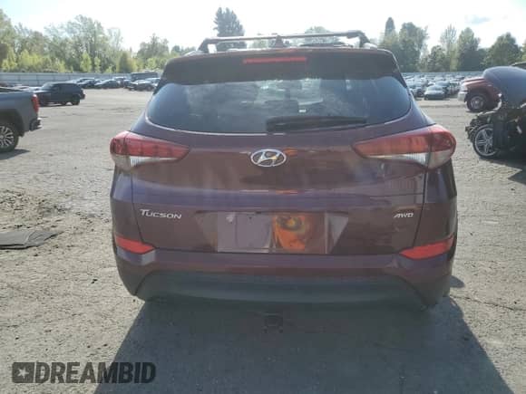 2018 Hyundai Tucson SEL Plus with VIN KM8J3CA40JU615622, listed as a Copart auction lot 72076115 with 68,638 mi miles and Salvage title. Bid and sale history available at DreamBid. Image 6.