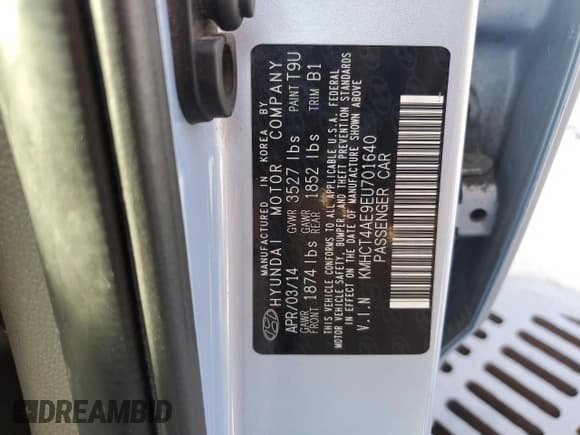 ✅ 2014 Hyundai Accent GLS • VIN: KMHCT4AE9EU701640 • Лот: 76333624. Опубликован ранее на Copart с пробегом 244 169 миль. Бесплатный доступ к архиву аукционных продаж из США и подробный отчёт об истории автомобиля на DreamBid. Изображение 12.