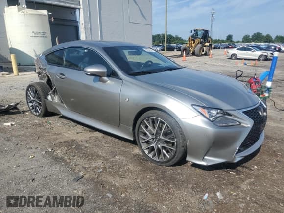 ✅ 2017 Lexus RC 350 • VIN: JTHSE5BC9H5007556 • Lot: 66824445. Listed on Copart with 39,907 mi. Free auction sales archive from the USA and detailed vehicle history report at DreamBid. Image 4.