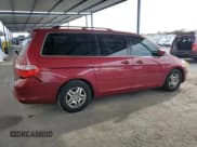 ✅ 2006 Honda Odyssey EX-L • VIN: 5FNRL38766B041678 • Lot: 92106395. Listed on Copart with 116,486 mi. Free auction sales archive from the USA and detailed vehicle history report at DreamBid. Image 3.