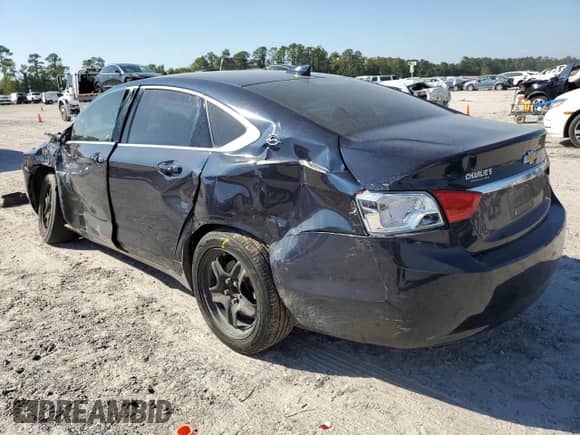 2018 Chevrolet Impala LS with VIN 2G11X5SA2J9164692, listed as a Copart auction lot 73512194 with 157,082 mi miles and Salvage title. Bid and sale history available at DreamBid. Image 2.