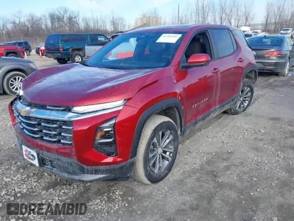 ✅ 2025 Chevrolet Equinox AWD LT • VIN: 3GNAXPEG3SL203699 • Лот: 41701592. Размещён на IAAI с пробегом 3 849 миль миль. Получите бесплатный доступ к архиву аукционных продаж из США и посмотрите подробный отчёт об истории автомобиля на DreamBid. Изображение 2.