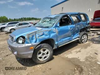 2004 Hyundai Santa Fe GLS z VIN KM8SC73E14U663801, wystawiony jako Copart lot #63306745 z przebiegiem Nie podano mil oraz Nie do naprawy • Non repairable. Historia ofert i sprzedaży dostępna na DreamBid. Obrazek 1.