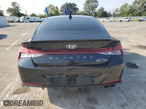 ✅ 2023 Hyundai Elantra N Line • VIN: KMHLR4AFXPU540547 • Lot: 71373055. Listed on Copart with 43,044 mi. Free auction sales archive from the USA and detailed vehicle history report at DreamBid. Image 6.