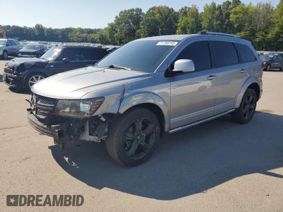 ✅ 2018 Dodge Journey Crossroad • VIN: 3C4PDDGG8JT387706 • Лот: 71188705. Опубликован ранее на Copart с пробегом 92 623 миль. Бесплатный доступ к архиву аукционных продаж из США и подробный отчёт об истории автомобиля на DreamBid. Изображение 1.
