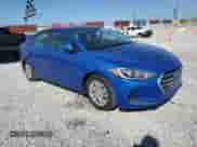 2017 Hyundai Elantra SE with VIN KMHD74LF7HU144424, listed as a Copart auction lot 84453475 with 65,306 mi miles and Salvage title. Bid and sale history available at DreamBid. Image 4.