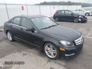 ✅ 2014 Mercedes-Benz C 300 Sport • VIN: WDDGF8AB8ER318825 • Lot: 43273545. Listed on IAAI with 99,215 mi. Free auction sales archive from the USA and detailed vehicle history report at DreamBid. Image 1.