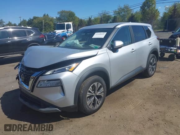 ✅ 2023 Nissan Rogue SV • VIN: 5N1BT3BAXPC836832 • Lot: 43168668. Listed on IAAI with 55,850 mi. Free auction sales archive from the USA and detailed vehicle history report at DreamBid. Image 17.