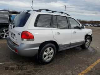 2006 Hyundai Santa Fe GLS z VIN KM8SC13E56U072354, wystawiony jako Copart lot #78320714 z przebiegiem 144 707 mil mil oraz Czysty tytuł • Clean title. Historia ofert i sprzedaży dostępna na DreamBid. Obrazek 3.