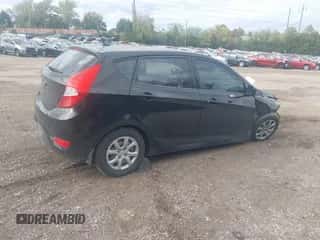 2014 Hyundai Accent GS with VIN KMHCT5AE8EU158710, listed as a IAAI auction lot 43485353 with 68,926 mi miles and . Bid and sale history available at DreamBid. Image 4.