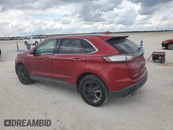 ✅ 2015 Ford Edge Titanium • VIN: 2FMTK3K89FBB37405 • Lot: 90138295. Wystawiony na Copart z przebiegiem 171 541 mil. Bezpłatny archiwum sprzedaży aukcyjnych z USA i szczegółowy raport historii pojazdu na DreamBid. Zdjęcie 2.