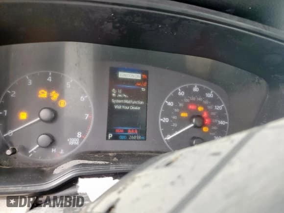 ✅ 2023 Toyota Corolla Cross LE • VIN: 7MUCAAAG3PV046771 • Lot: 54708985. Listed on Copart with 26,818 mi. Free auction sales archive from the USA and detailed vehicle history report at DreamBid. Image 9.