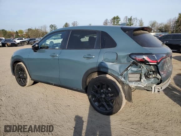 ✅ 2024 Honda HR-V Sport • VIN: 3CZRZ2H58RM703696 • Lot: 53422015. Listed on Copart with 15,684 mi. Free auction sales archive from the USA and detailed vehicle history report at DreamBid. Image 2.