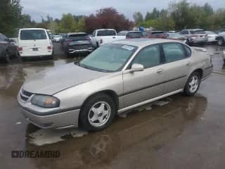 2002 Chevrolet Impala LS with VIN 2G1WH55K429377118, listed as a Copart auction lot 84423315 with 122,641 mi miles and Salvage title. Bid and sale history available at DreamBid. Image 1.