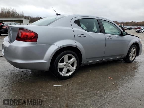 ✅ 2013 Dodge Avenger SE • VIN: 1C3CDZAB2DN625941 • Lot: 84955864. Listed on Copart with 134,862 mi. Free auction sales archive from the USA and detailed vehicle history report at DreamBid. Image 3.