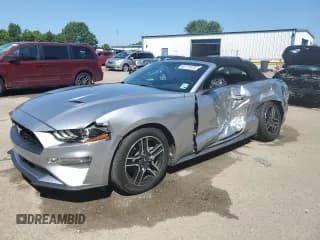 ✅ 2020 Ford Mustang EcoBoost • VIN: 1FATP8UH6L5113259 • Lot: 66171875. Listed on Copart with 66,052 mi. Free auction sales archive from the USA and detailed vehicle history report at DreamBid. Image 1.