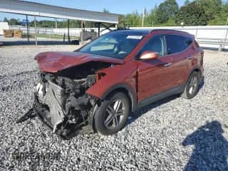 2017 Hyundai Santa Fe 2.4L с VIN 5XYZU3LB5HG384020, выставлен на аукционе Copart как лот 82374765 с пробегом 51 280 миль миль и Списание • Salvage title. История ставок и продаж доступна на DreamBid. Изображение 1.