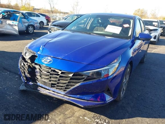 ✅ 2023 Hyundai Elantra SEL • VIN: KMHLS4AG5PU569757 • Lot: 43561949. Listed on IAAI with 29,301 mi. Free auction sales archive from the USA and detailed vehicle history report at DreamBid. Image 2.