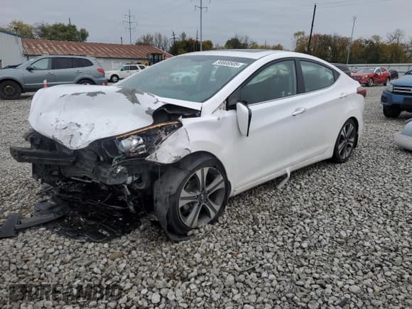 ✅ 2015 Hyundai Elantra Sport • VIN: KMHDH4AH3FU382737 • Lot: 90008505. Listed on Copart with Not provided. Free auction sales archive from the USA and detailed vehicle history report at DreamBid. Image 1.