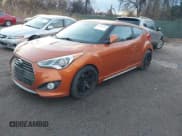 ✅ 2013 Hyundai Veloster Turbo • VIN: KMHTC6AE1DU180195 • Lot: 43804264. Listed on IAAI with 139,844 mi. Free auction sales archive from the USA and detailed vehicle history report at DreamBid. Image 2.