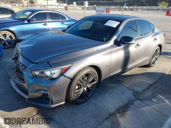✅ 2020 Infiniti Q50 Luxe • VIN: JN1EV7AR3LM256520 • Lot: 43493811. Wystawiony na IAAI z przebiegiem 43 884 mil. Bezpłatny archiwum sprzedaży aukcyjnych z USA i szczegółowy raport historii pojazdu na DreamBid. Zdjęcie 17.
